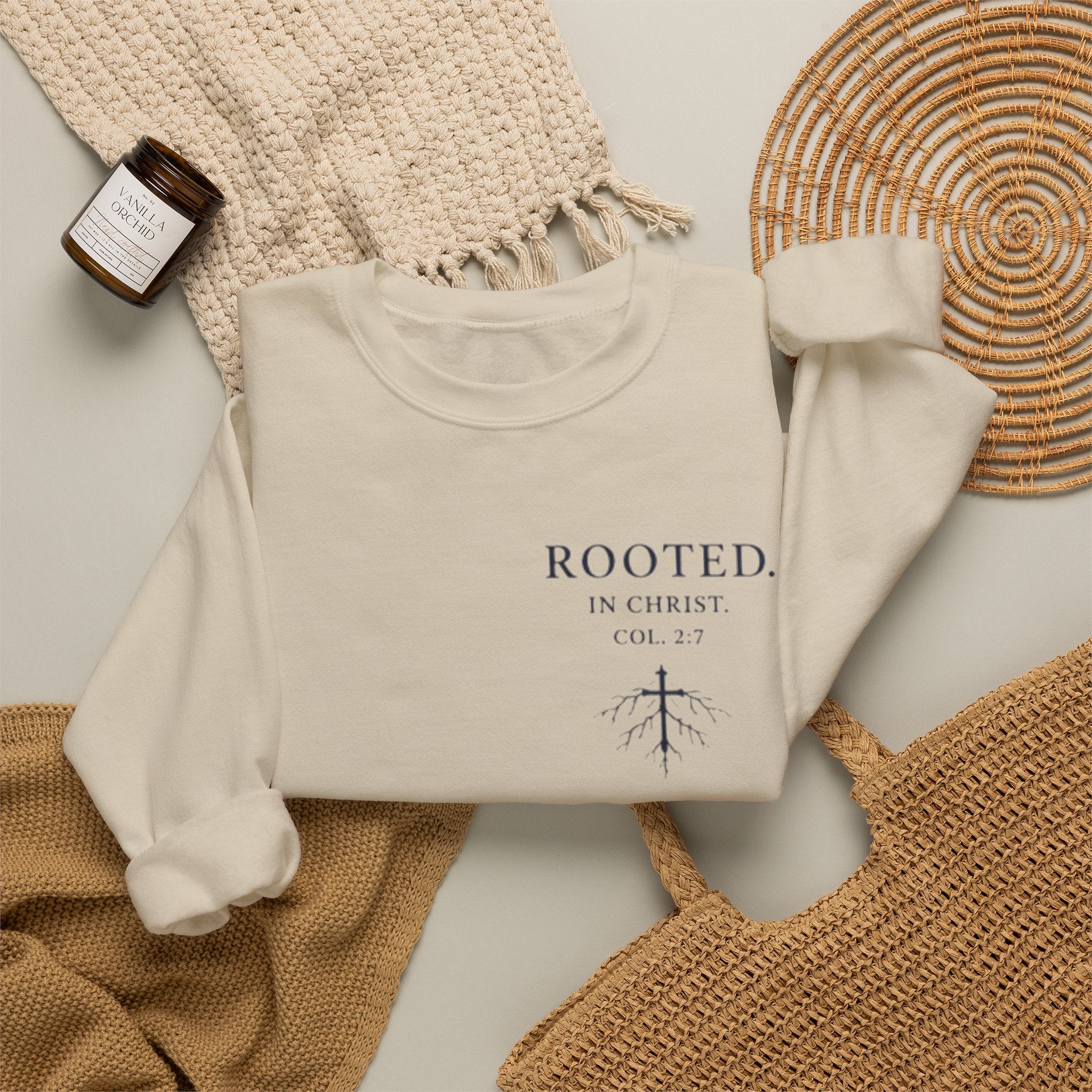ROOTED Unisex Heavy Blend™ Crewneck Sweatshirt
